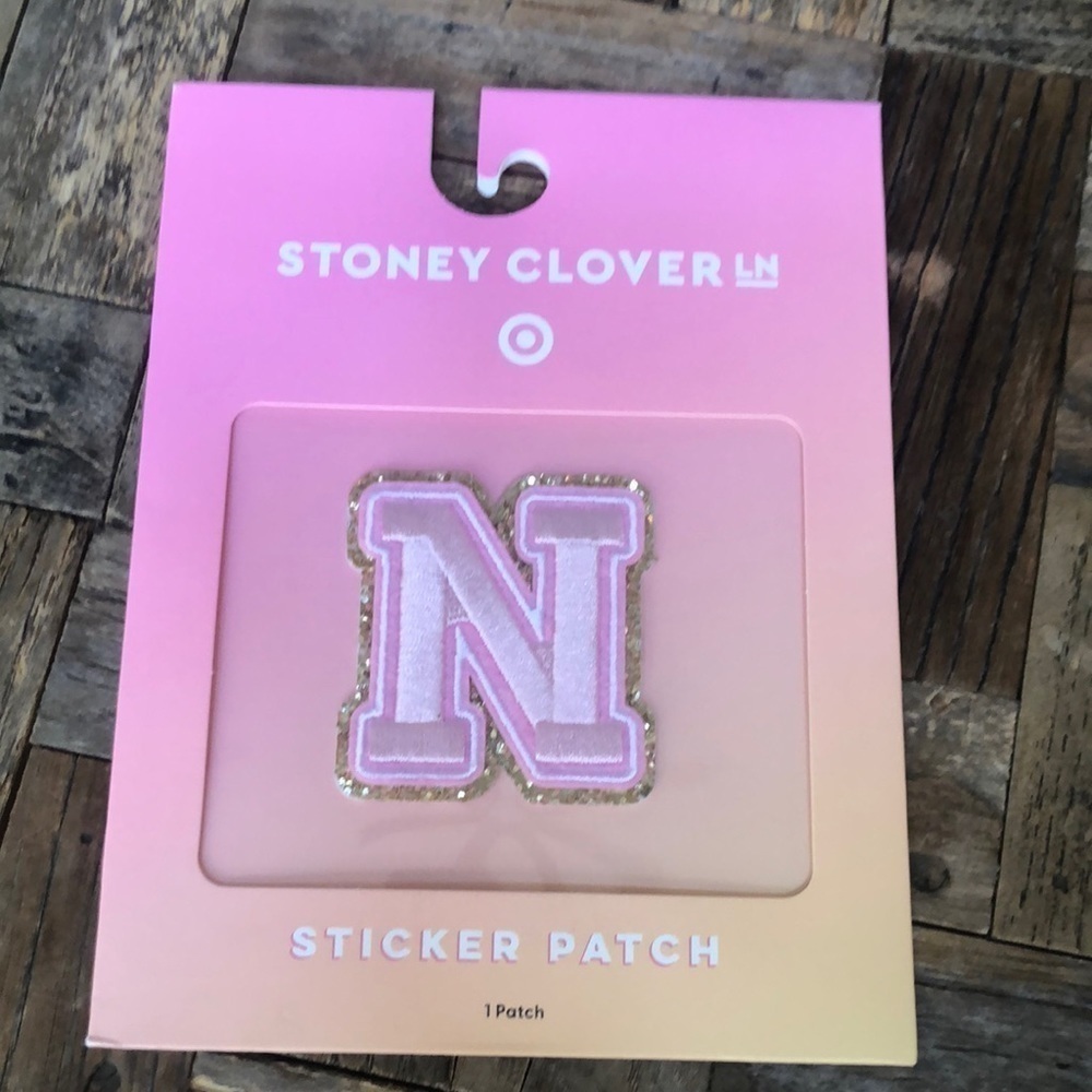 Stoney Clover Lane Letter N Patch NWT